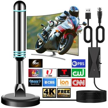 Imagem de Antena Digital Interna DTVSMARTSHOW 4K Alcance de 150 Milhas