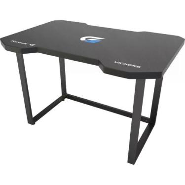 Imagem de Mesa Gamer Para Jogos com Pés Nivelados Fortrek Vickers Para Setup Com