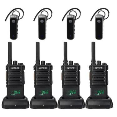 Imagem de Rádio Comunicador Retevis RB89 Alcance Longo 2600mAh Kit com 4 Unidade