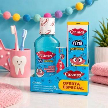 Imagem de Kit oral care Gel Dental 70g Enxaguante Bucal 250ml e Hidratante 10g C