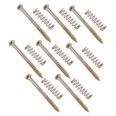 Imagem de Fancyes Humbucker Molas de parafusos para captador de bobina dupla para baixo elétrico, prata