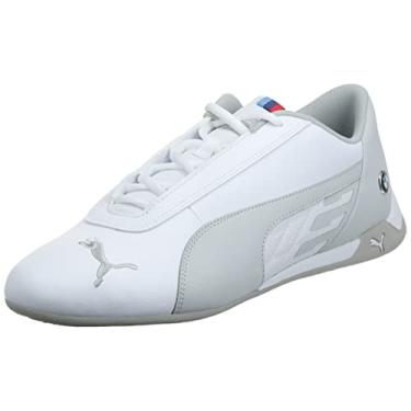 Imagem de PUMA Tênis Masculino BMW M Motorsport R-Cat, Branco e Puma, 12.5 Mulher/14 Homem