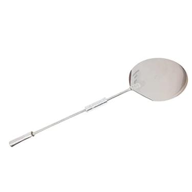 Imagem de Pá De Pizza 36cm Para Forno a Lenha Aço Inox Cabo Deslizante
