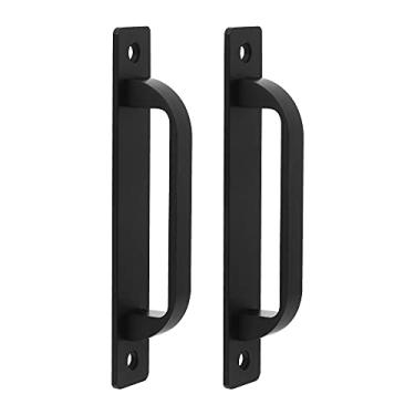 Imagem de 2pcs alumínio de liga de alumínio alças gavetas de cozinha puxadores guarda-roupa puxões YYDFPIIA (Color : Black, Size : 14.7X2.7CM)