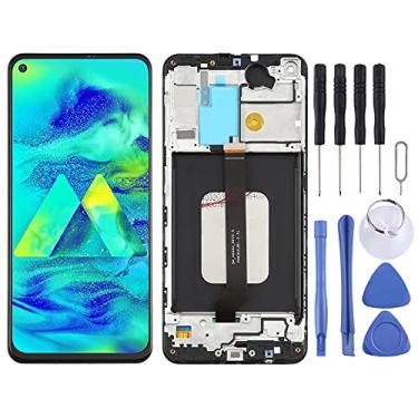 Imagem de Peças de reposição para celular Tela original do LCD do material do pls TFT original e montagem completa do digitador com moldura para a galáxia M40