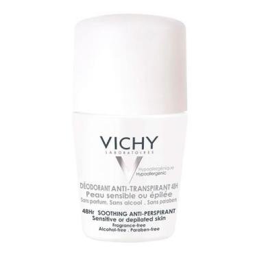 Imagem de Desodorante 48H Vichy - Desodorante Roll-On Para Peles Muito Sensíveis