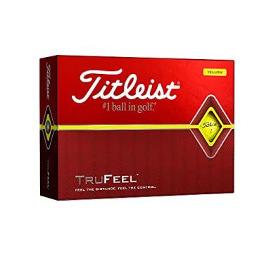 Imagem de Titleist Bolas de golfe TruFeel amarelas, (uma dúzia)