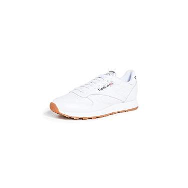 Imagem de Reebok Men's Classic Leather Sneaker, White/Gum, 6 M US