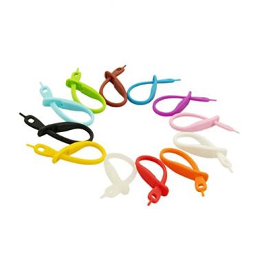 Imagem de Dovewill 12 peças de vidro de vinho e marcadores de bebida, etiquetas de haste de vidro de vinho identificador de haste marcador de haste pingentes veados para festa