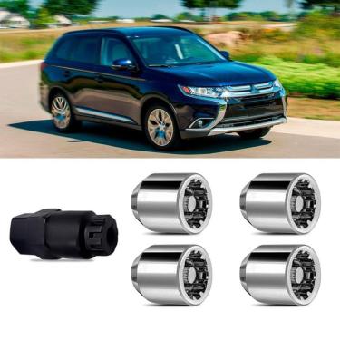 Imagem de Porca Antifurto Roubo Rodas Carros Mitsubishi