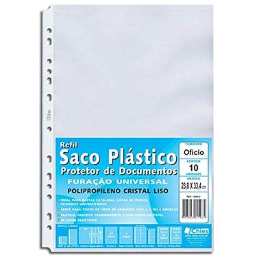 Imagem de Saco Plástico PP A4 Cristal Pacote com 10 Unidades Chies Saco Plástico PP A4 Cristal Pacote com 10 Unidades - Chies