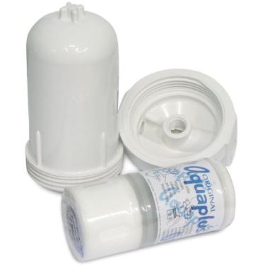 Imagem de Filtro De Água 200 BR Com Elemento Filtrante 200 Cart Branco Completo