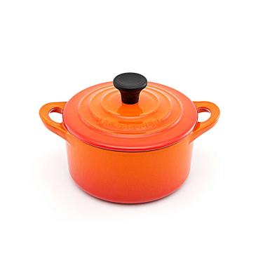 Imagem de Mini Cocotte Cerâmica Laranja Le Creuset