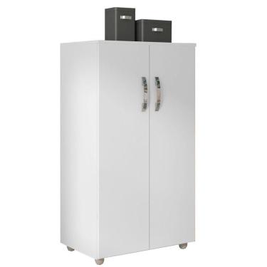 Imagem de Armário Multiuso 2 Portas Rosana Branco 1135 Ajl Móveis