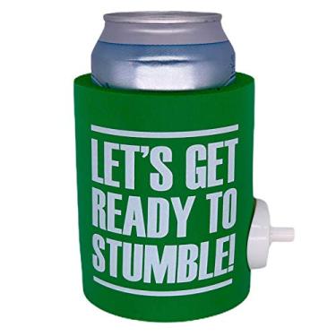 Imagem de Bolacha de lata de espingarda Let's Get Ready to Stumble, Verde, 1
