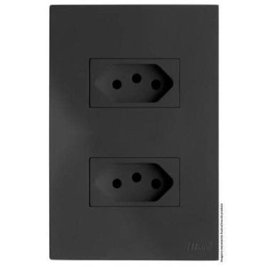 Imagem de Kit Tomada Dupla 20A 4X2 Brs12179-7Gf