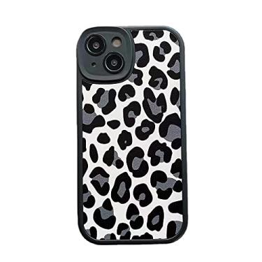 Imagem de Capa de telefone para iPhone 11 Pro Max Girls estampa de leopardo rosa menino homens casal capa macia para telefone compatível com iPhone 12 11 13 Pro Max XS XR X capa à prova de choque (iPhone12 Pro Max, cinza)