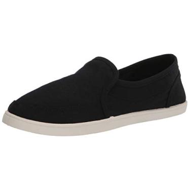 Imagem de UNIONBAY Tênis divertido feminino, Preto, 9.5