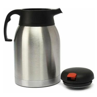 Imagem de Garrafa Térmica Aço Inox 1,5 Litros Café Chá Frio Quente - Excelente