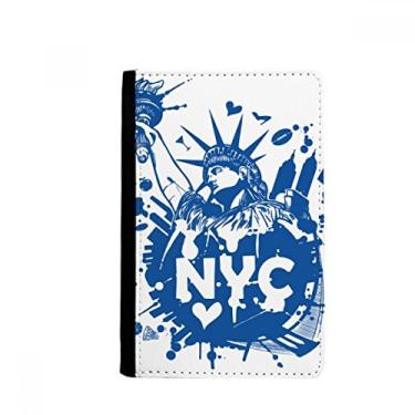 Imagem de Porta-passaporte New York City USA of Liberty Notecase Burse carteira capa porta-cartão, Multicolor