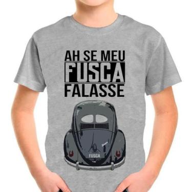Imagem de Camiseta Fusca Fusquinha Carro Antigo Infantil01 - Design Camisetas