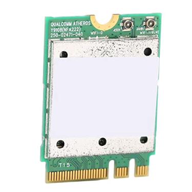 Imagem de Placa de Internet Sem Fio de Banda Dupla M.2 Placa WiFi 300Mbps Conexão Estável com Computador