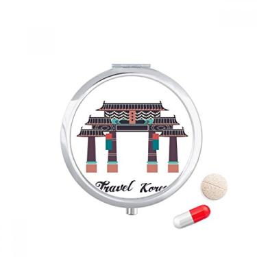 Imagem de Porta-comprimidos Visiting Memorial Arch na Coreia do Sul Caixa de armazenamento de remédios