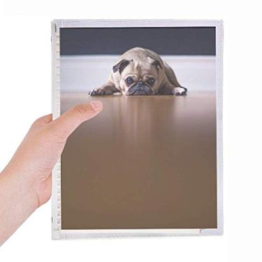 Imagem de Caderno de imagem de piso de animal para cachorro com folhas soltas e diário recarregável