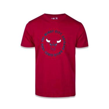 Imagem de Camiseta New Era Chicago Bulls NBA Team Circle Vermelho-Unissex