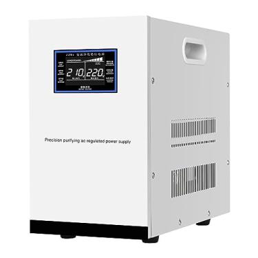 Imagem de Estabilizador de tensão de purificação, regulador automático de tensão 220V regulador CA de alta precisão monofásico fonte de alimentação variável equipamento de controle elétrico, 3KVA