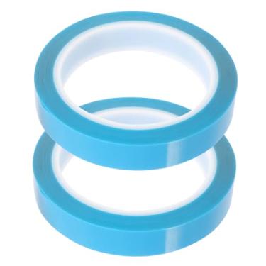 Imagem de Housoutil 2 Rolos De Fita Adesiva Não Residual Selo De Janela Armazenamento Em Movimento Embalagem Transparente Fita De Transporte Fita De Tira De Cozinha Resistente Para Geladeira