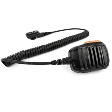 Imagem de NATEFEMIN Microfone de mão impermeável para Hytera HYT PD700 PD700G PD780 PD780G PD780G PD780GM Walkie Talkie Rádio bidirecional