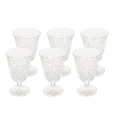 Imagem de Conjunto 6 Taças para Água de Vidro Dublin 250ml Lyor