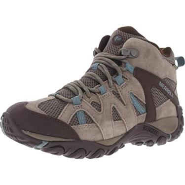 Imagem de Merrell Deverta 2 Tênis feminino de camurça média para caminhada, Falcon/Trooper, 8