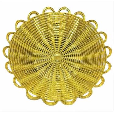 Imagem de Bandeja PRATO Cesta Decoração De Café Jantar Santa Ceia