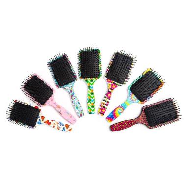 Imagem de Escova de Cabelo Escobel Quadrada Estampada