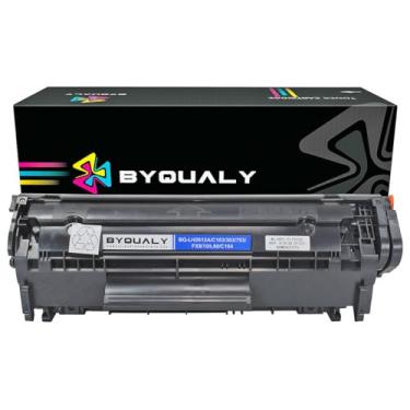 Imagem de Toner Compatível com Q2612A 2612 12A Marca Byqualy Preto 2.000