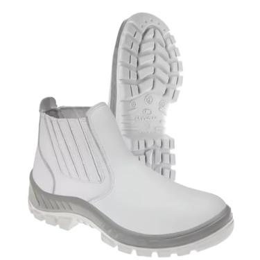 Imagem de Botina Elastico Marluvas 70b19-gi-bp Branco Microfibra Pvc (70B19-GI-BP, BR, Adulto, Numérico, 47)