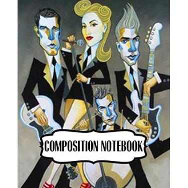Imagem de Composition Notebook: Gwen Stefani American Singer No Doubt Music Band R&B, Electro, And J-pop, 110 blank pages, 7.5x 9.25: Watercolor Space Design, ... Doodling (Composition Notebooks Space Design)