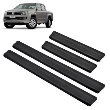 Imagem de Soleira aluminio preta  brasikar amarok dupla 2021