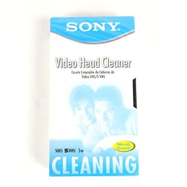 Imagem de SONY Limpador de cabeça de vídeo VHS / S-VHS