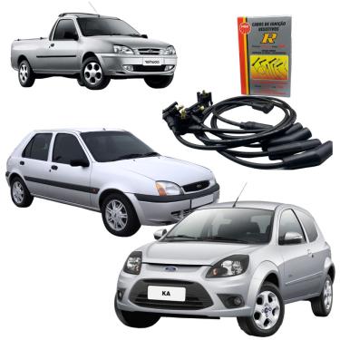 Imagem de Jogo Cabo Vela Ngk Ford Ka Fiesta Courier 1.0 1.3 1996 1999