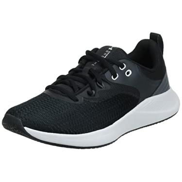 Imagem de Under Armour Tênis feminino Charged Breathe TR 3 Cross Trainer, Preto/branco, 39