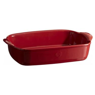 Imagem de Travessa Retangular Cerâmica 29X19Cm Vermelha Emile Henry