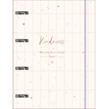 Imagem de Fichário Argolado Grande Universitário Soho 80 Folhas c/ Elástico Tilibra | Cadernos | Fichários