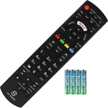 Imagem de Controle Remoto TV Panasonic SMARTV Viera Netflix Tnq2b4906 - skylink