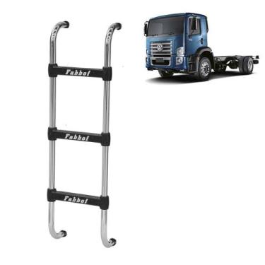 Imagem de Estribo Traseiro Cromado para Volkswagen 3 Degraus 920mm - Fabbof