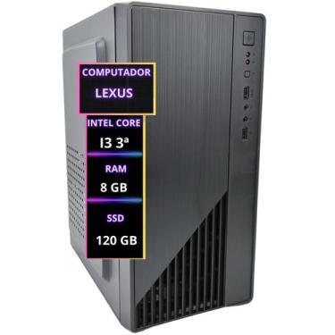 Imagem de Computador Basico Simples Barato Core I3 3ª, 8gb, Ssd 120gb - TWO BROT