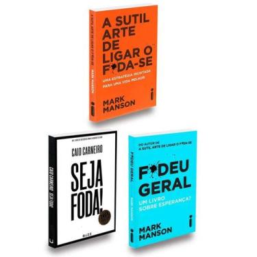 Imagem de Kit Sutil Arte de Ligar o Foda-Se + Seja Foda + Fodeu Geral, 1332 g