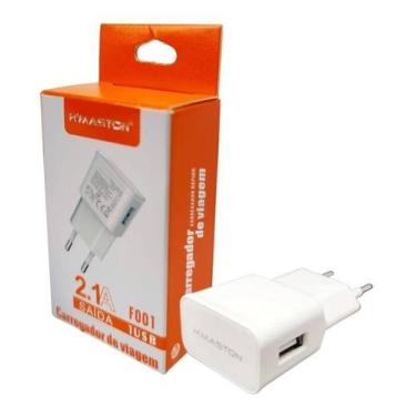 Imagem de Carregador Tomada Plug Adaptador Fonte Usb 2a 5v Bivolt - Maston, Bran